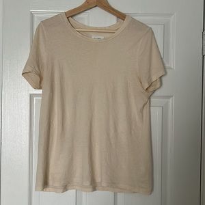 MATE the Label Organic Cotton Classic Tee in Bone Size Medium